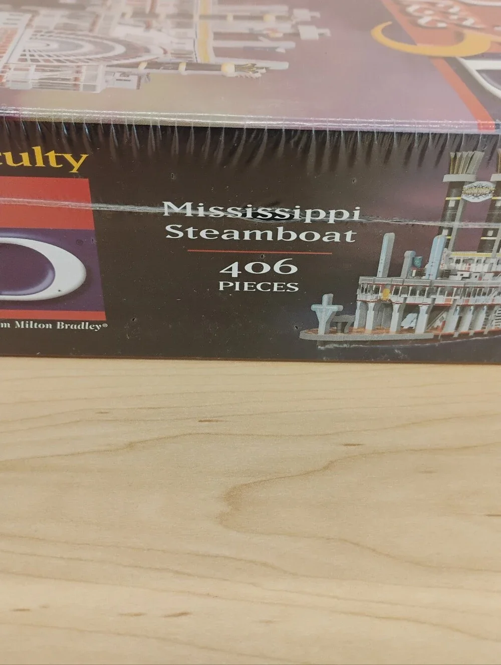 🆕 Puzz3D Mississippi Steamboat Hasbro 406 Piece Vintage Puzzle FactorySealed